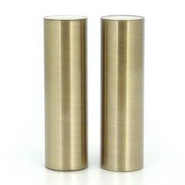 Gilza metalowa z oprawką E14 85 mm antyczne złoto