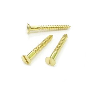 Wkręty mosiężne 3x25 mm DIN97 20 szt.