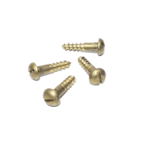 Wkręty mosiężne 3,5x16 mm DIN96 BR 20 szt.