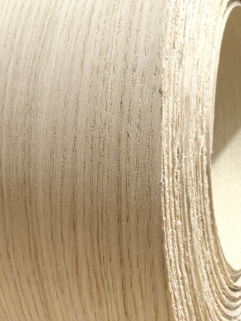 Fornir dębowy z klejem szerokość 210 mm A1