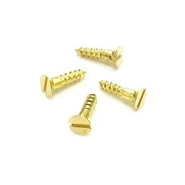 Wkręty mosiężne 4x16 mm DIN97 20 szt.